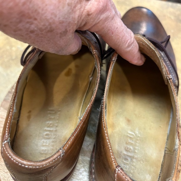 Bed Stu Cobbler Series Brown Leather Saddle Oxford - Picture 8 of 11